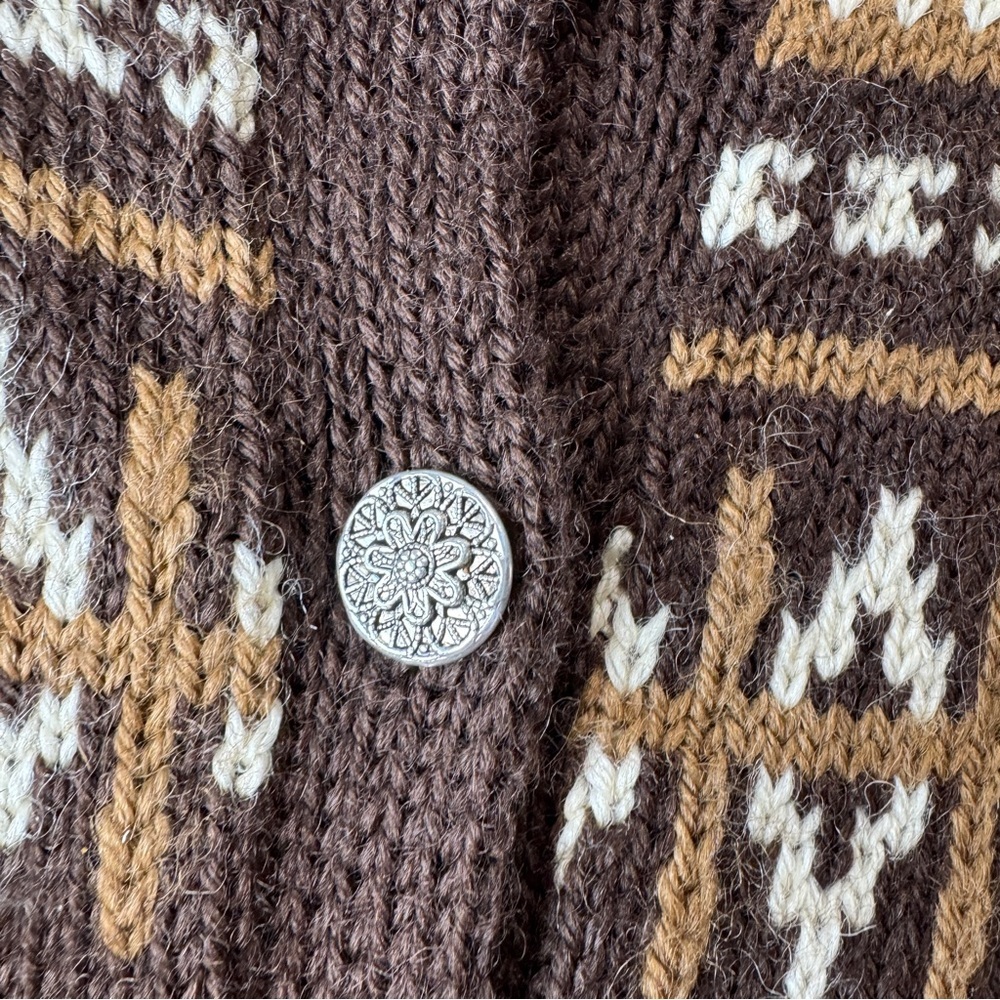 Viking Knit Vintage Handmade in Norway for Rasmussen Size Ladies Large - Picture 6 of 11
